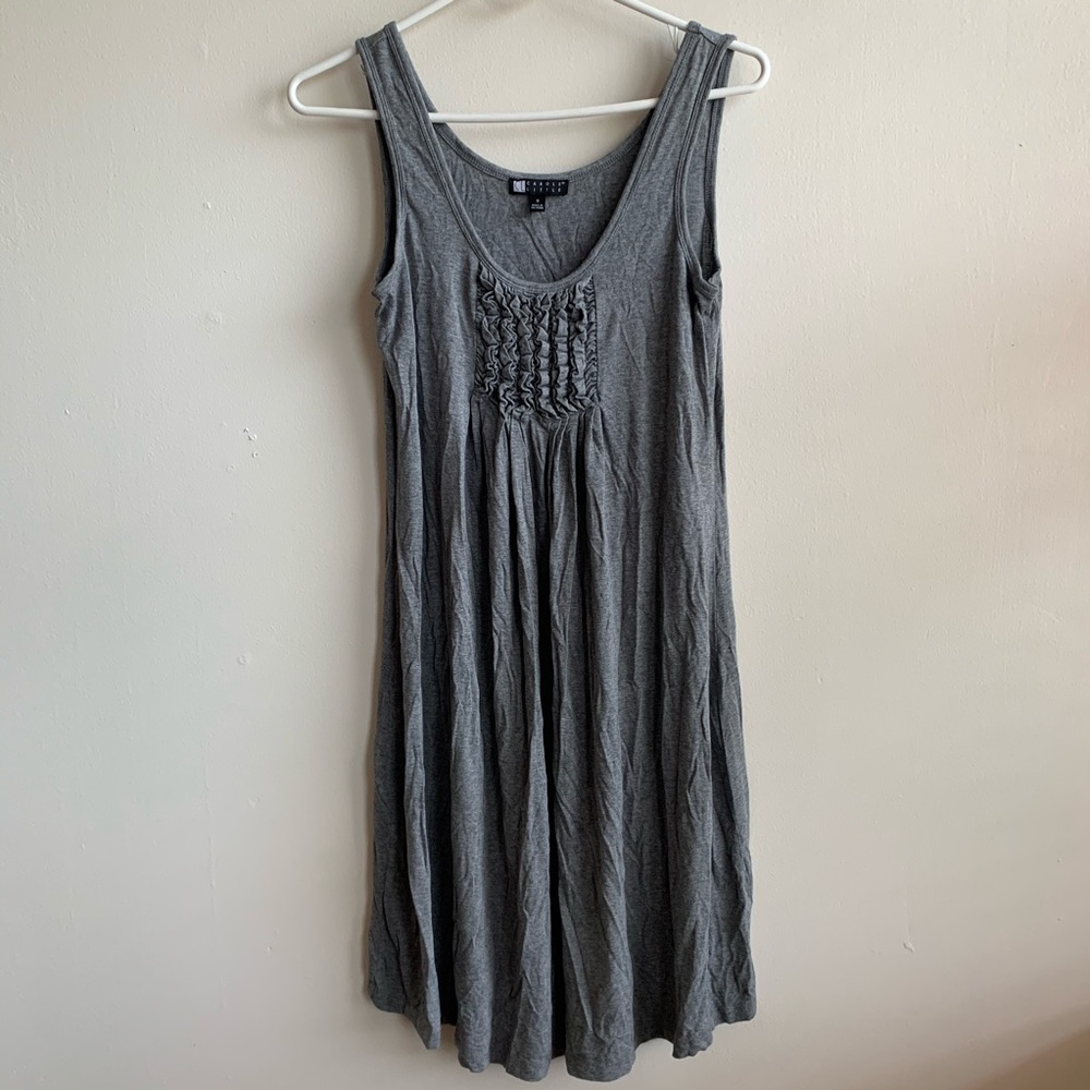 Gray Sleeveless Dress